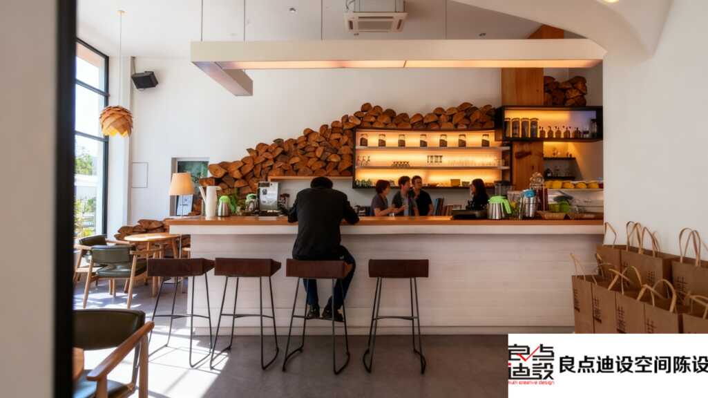 水泥丛林中长出的森林木屋?这间工业风咖啡馆的软装设计，绝了!